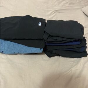 Multiple Scrub Tops and Bottoms